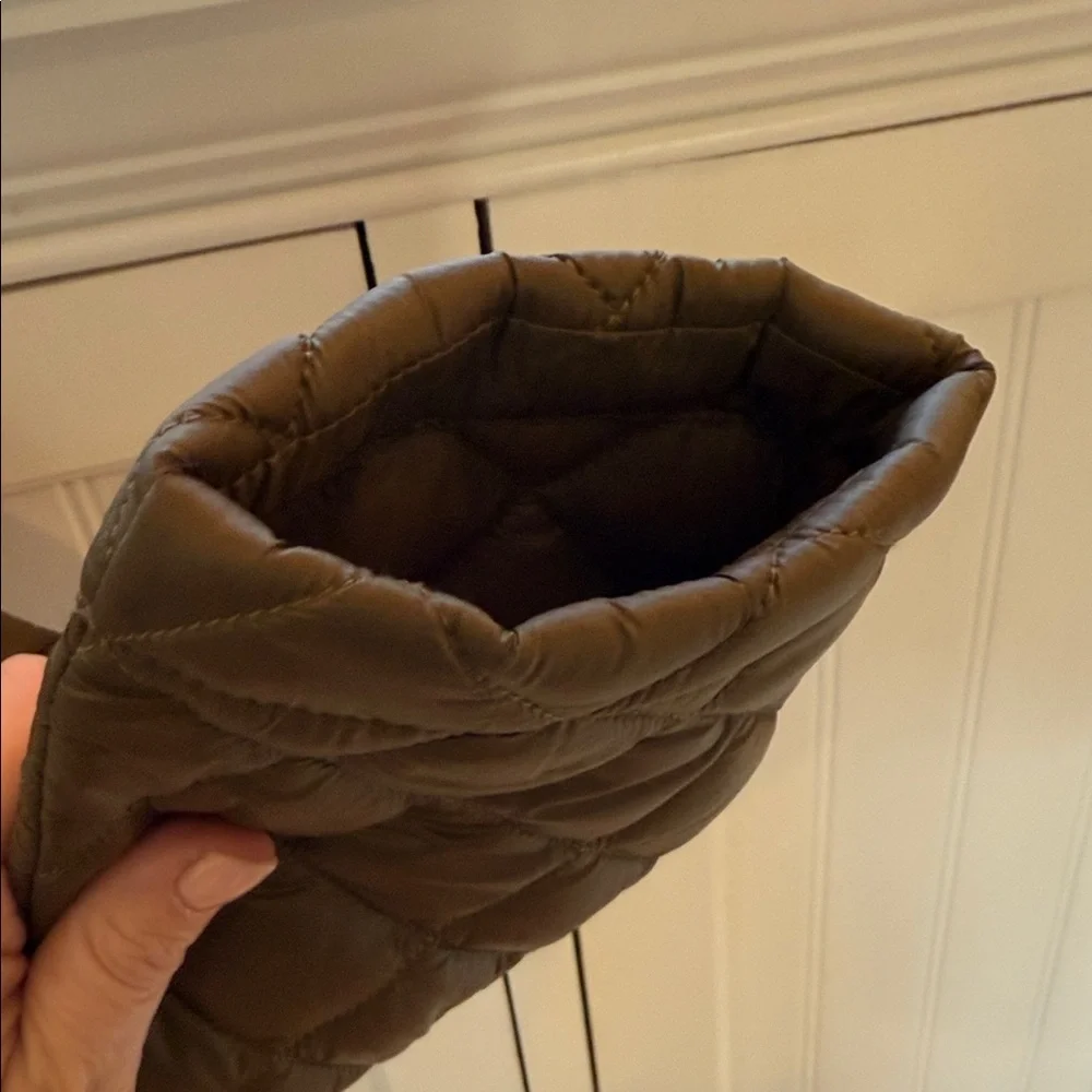 Athleta Quilted Jacket in Olive - Picture 6 of 6